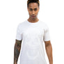 Unisex Gloss White Skull T-Shirt